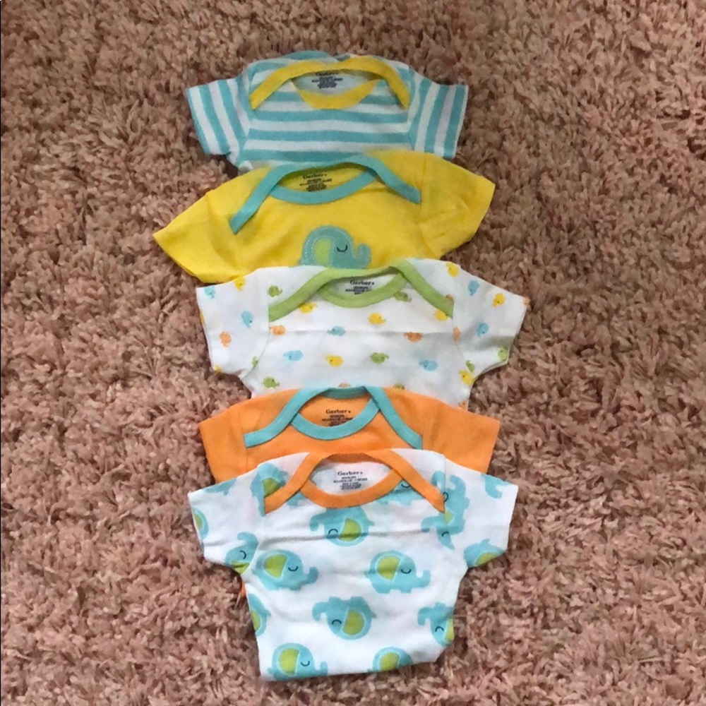 Newborn onesie set of 4!